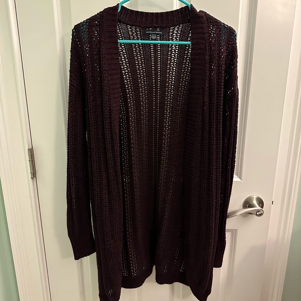Women knit cardigan
